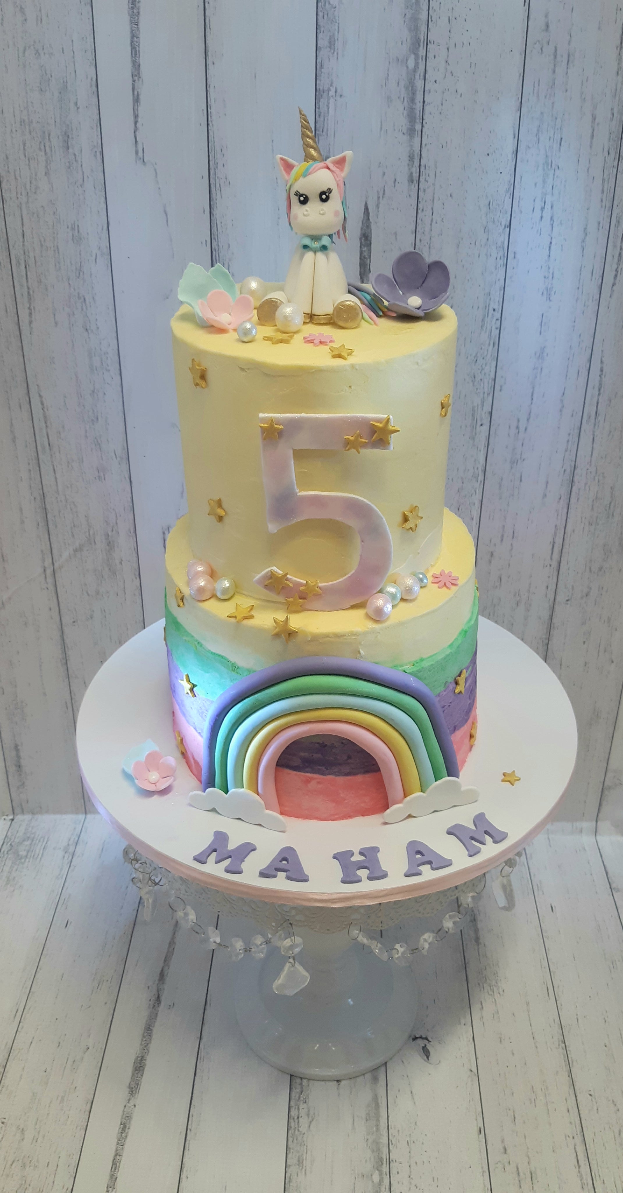 Pastel 2 tier cake