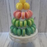Pastel macaron tower
