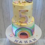 Pastel 2 tier cake